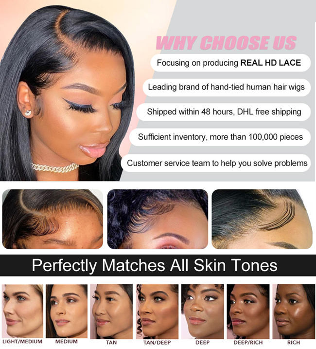 Natural Color 4x1 Middle Part Bob Wig kinky straight For Women 7