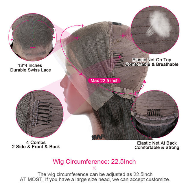 Udetectable Swiss HD Lace Wig Real Frontal Deep Curly Glueless 300grams 5