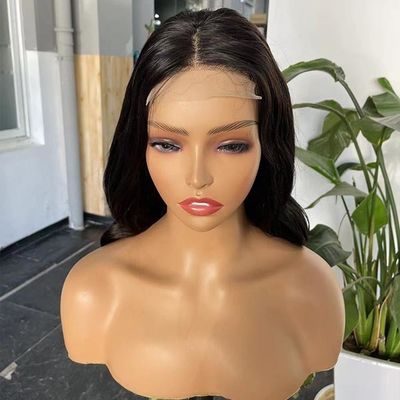 Full Lace 5x5 6x6 4x4 Lace Wigs Double Drawn Body Wave Brazilian Human Hair