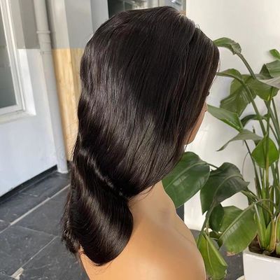 Full Lace 5x5 6x6 4x4 Lace Wigs Double Drawn Body Wave Brazilian Human Hair