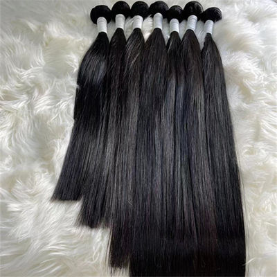 Custom Raw Cuticle Aligned Virgin Brazilian Hair Bundles 12A Grade
