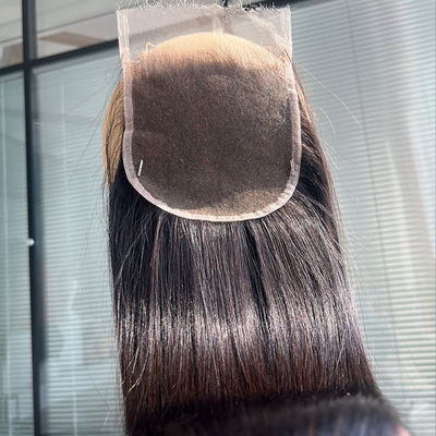 12A HD Lace Closure 6x6 Remy Human Hair Swiss Straight Indian Hair Oem