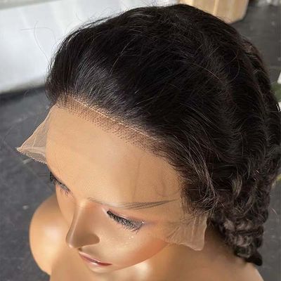 Deep Wave Indian Swiss Lace HD Wigs Human Hair 13x6 Jerry Curly