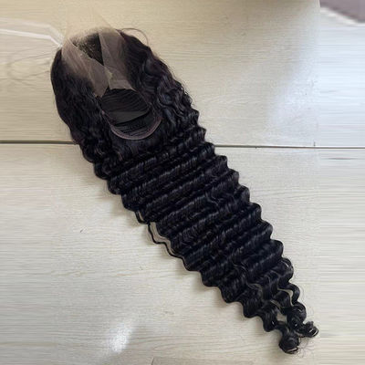 Deep Wave Indian Swiss Lace HD Wigs Human Hair 13x6 Jerry Curly
