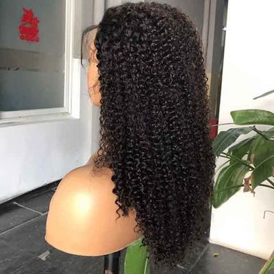Swiss HD Lace Glueless Hd Wig Jerry Curly 13x6 Deep Wave Frontal Wig