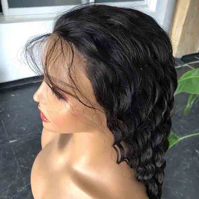 Bulk 13x6 HD Lace Wig Double Drawn Loose Deep Wave Human Hair