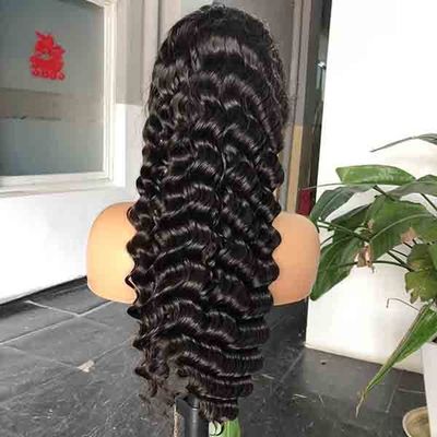 Bulk 13x6 HD Lace Wig Double Drawn Loose Deep Wave Human Hair