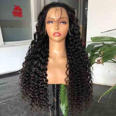 Water Wave HD Frontal 13x6 Wig Human Hair Wigs Lace Super Double Drawn
