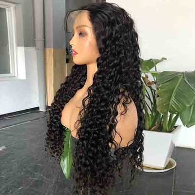Water Wave HD Frontal 13x6 Wig Human Hair Wigs Lace Super Double Drawn