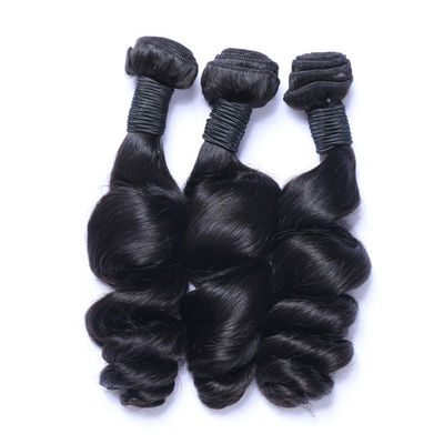 Single Donor Raw Hair Bundles Loose Wave Peruvian And Brazilian Human Hair