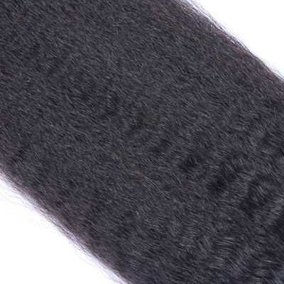 OEM Malaysian Yaki 26 Inch Raw Hair Bundles Vendors Kinky Straight 12A
