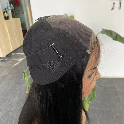 Straight Front HD Lace Glueless Wig Pre Cut Human Hair Ready To Go 10A