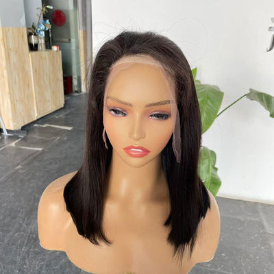 Short Transparent Glueless Full HD Lace Bob Wig 13x4 Frontal Human Hair