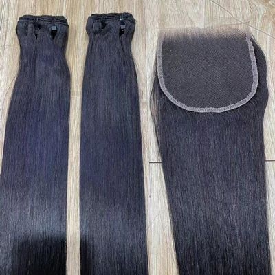 Super Double Drawn Virgin Hair Raw Indian Hair Human Hair Weave Bundles Bone Straight Wholesale Vendors