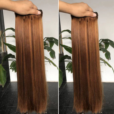 Highlight Straight Bone Straight Hair Weave Extension 24 inches OEM