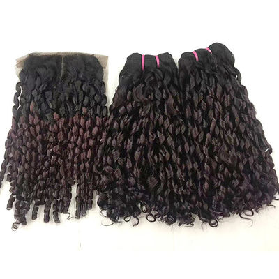 Mink Brazilian Bohemian Human Braiding Hair Bundles Aunty Funmi OEM
