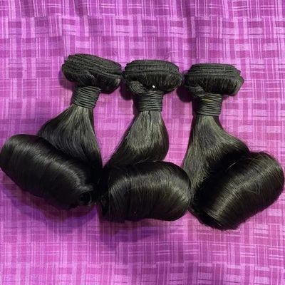 Super Double Drawn Bouncy Funmi Hair Egg Curl Raw Unprocessed Vietnamese Wig Vendors
