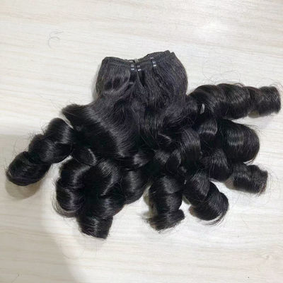 Cuticle Aligned Vietnam Double Drawn Human Hair Pixie Curly 100% Virgin