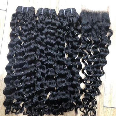 Bohemian Braiding Curl Double Drawn Human Hair Extension 100% Remy Virgin