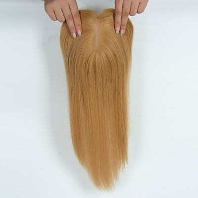 Natural Real Remy Mono Thin Women'S Toupee Wigs Human Hair With Bangs