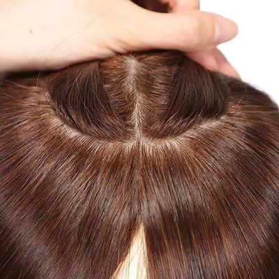 150g Middle Part Female Women'S Toupee Wigs Hair Replacement