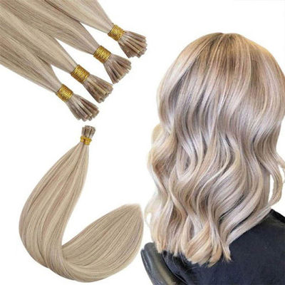 Real Remy Russian U Tip Human Hair Extensions Highlight I Tip ODM