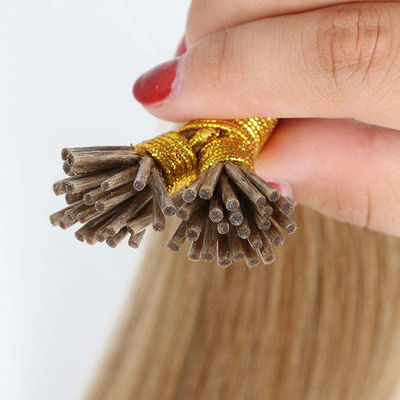 Real Remy Russian U Tip Human Hair Extensions Highlight I Tip ODM