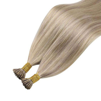 Real Remy Russian U Tip Human Hair Extensions Highlight I Tip ODM