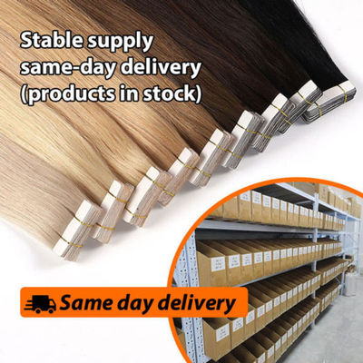 Bulk Double Drawn Tape In Human Hair Extensions 100% Remy Virgin Mini Tape For Braiding