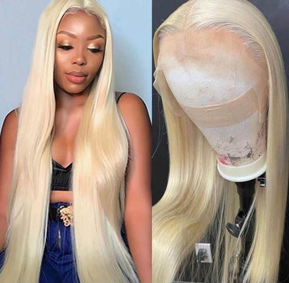 Unprocessed Human Hair 613 Wig Human Hair Russian Blonde Color Wigs