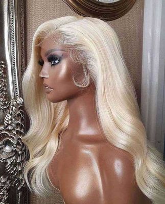 Unprocessed Human Hair 613 Wig Human Hair Russian Blonde Color Wigs