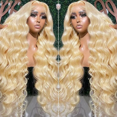 Cuticle Aligned 100% Raw 613 Human Hair Wig Lace Closure Vendors