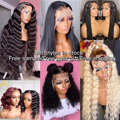 Highlight Honey 613 Blonde Wig 13x4 Hd Lace Front Virgin Hair 180% Density