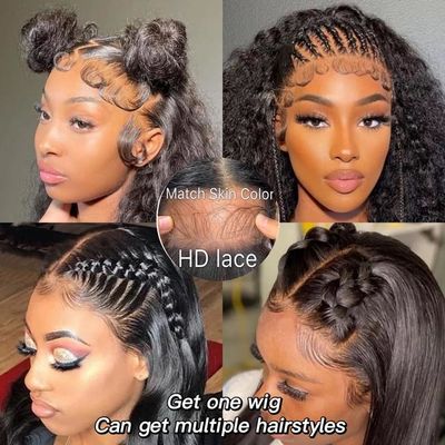 Highlight Honey 613 Blonde Wig 13x4 Hd Lace Front Virgin Hair 180% Density