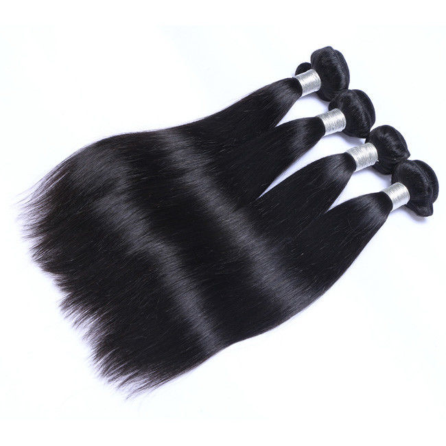 10A Grade straight Raw Hair Bundles Unprocessed Virgin Indian Wig Extension