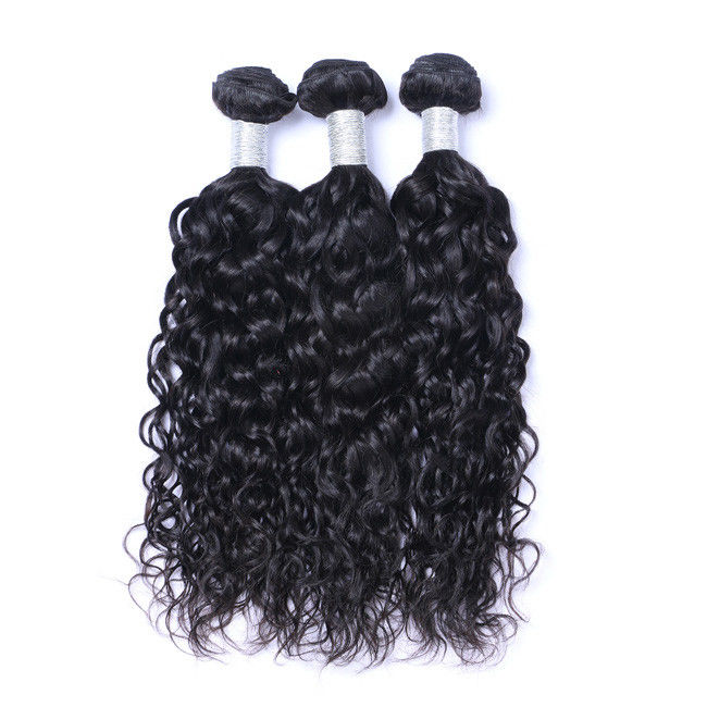 12inch-26inch Water Wave Cambodian Curly Bundles Double Weft Hair Extensions