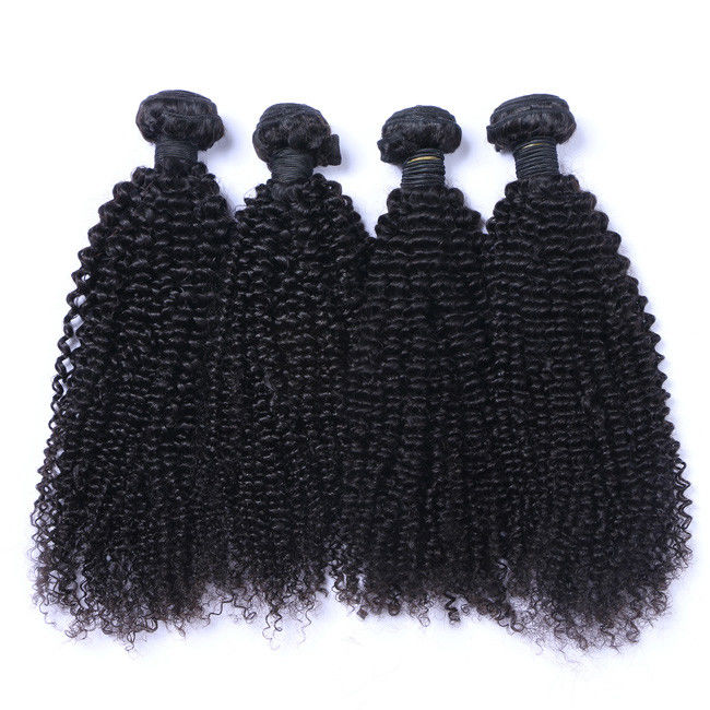 Brazilian Virgin Kinky Curly Raw Hair Bundles Cuticle Aligned 10A Grade