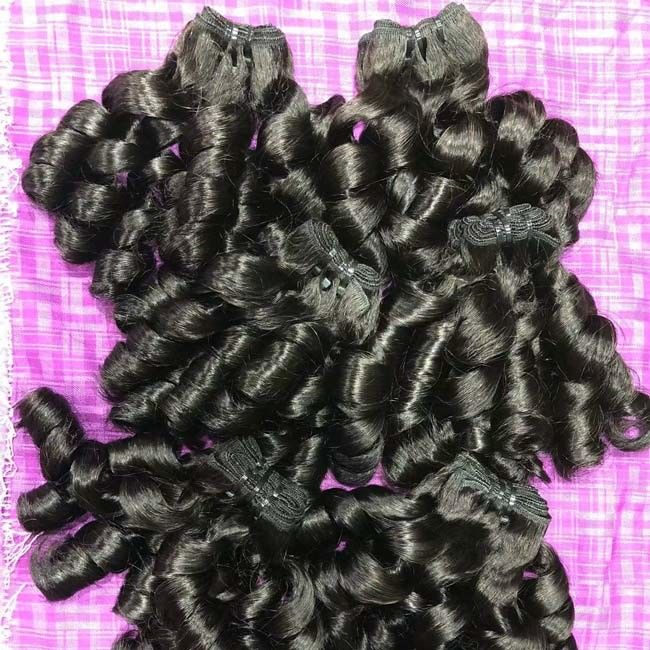 Mink Brazilian Bohemian Human Braiding Hair Bundles Aunty Funmi OEM