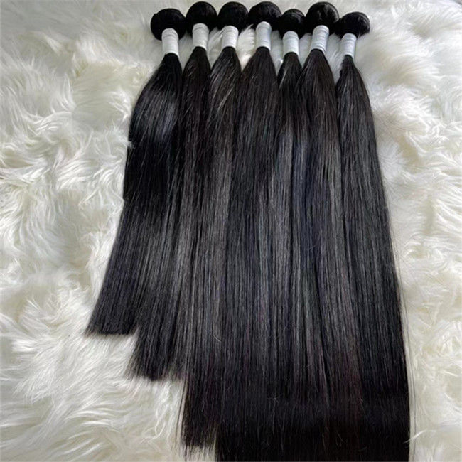 Custom Raw Cuticle Aligned Virgin Brazilian Hair Bundles 12A Grade 0
