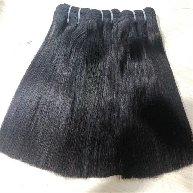 Raw Virgin Cuticle Aligned Bone Straight Super Double Drawn Human Hair 0