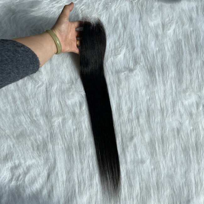 Skinlike Swiss Real HD 2x6 Lace Closure Frontals Straight Human Hair 1