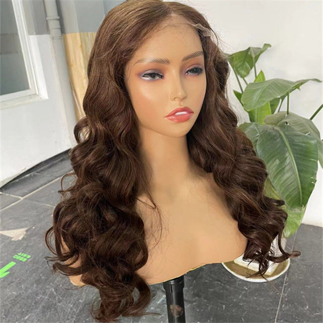 Undetectable Gluless Front HD Lace Human Hair Wigs Super Thin 30inches 0