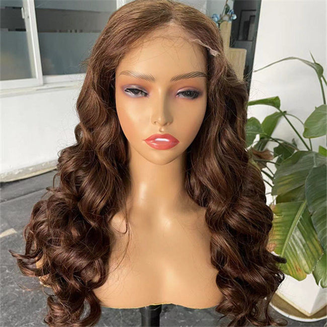 Undetectable Gluless Front HD Lace Human Hair Wigs Super Thin 30inches 1