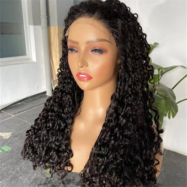 Neobeauty Pixie Curl Raw 5x5 Hd Lace Closure Wig Human Hair Natural Color 4