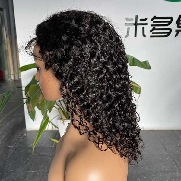 10 inch Transparent 4X4 Lace Closure Wig Short Body Wave Wig Human Hair 3