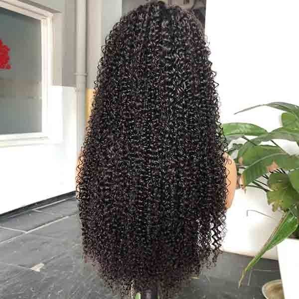 Swiss HD Lace Glueless Hd Wig Jerry Curly 13x6 Deep Wave Frontal Wig 2