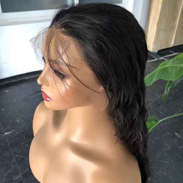 Double Drawn Loose Curly 13x4 HD Lace Frontal Wig Human Hair 22inch 0