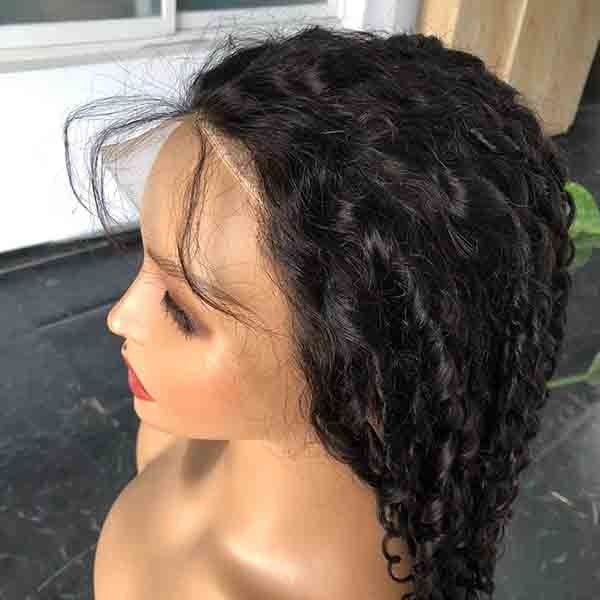Pissy Curls Hair Glueless Precut Wigs 13x6 HD Undetectable Lace Front Wigs 1