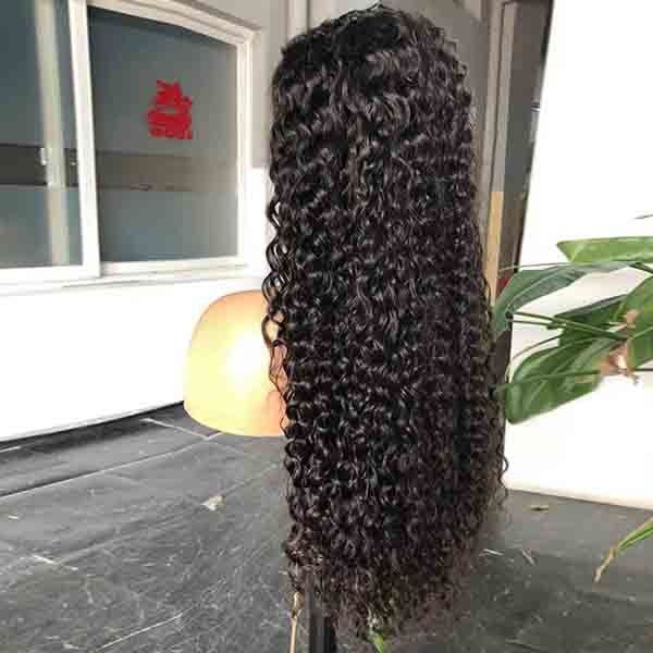 Water Wave HD Frontal 13x6 Wig Human Hair Wigs Lace Super Double Drawn 3