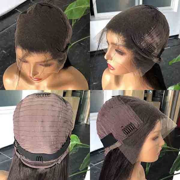 Double Drawn Wigs HD Lace Wig Frontal 13x6 Swiss Lace Curly And Wavy 1